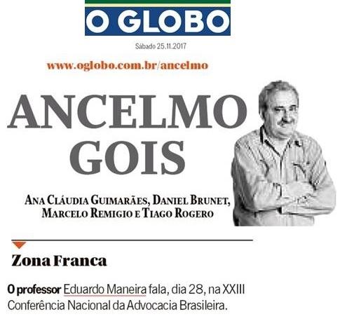 Coluna Ancelmo Góis - Zona Franca (25/11/17)